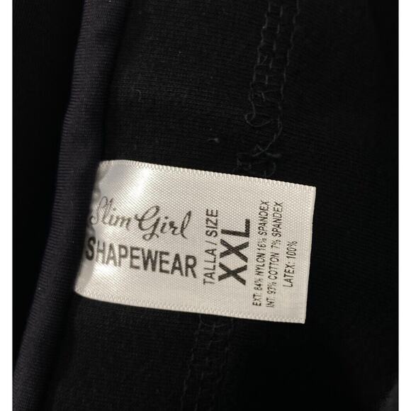 Slim Girl Shapewear Waist Cinch Leggings Size XXL Black 1800cinchers Pull on - Picture 12 of 12